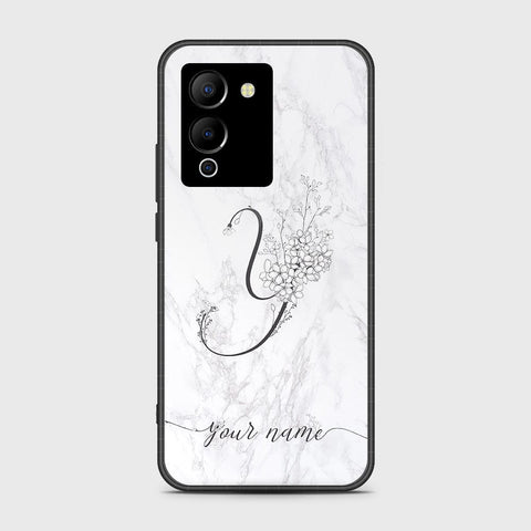 Infinix Note 12 G96 Cover- Personalized Alphabet Series - HQ Ultra Shine Premium Infinity Glass Soft Silicon Borders Case