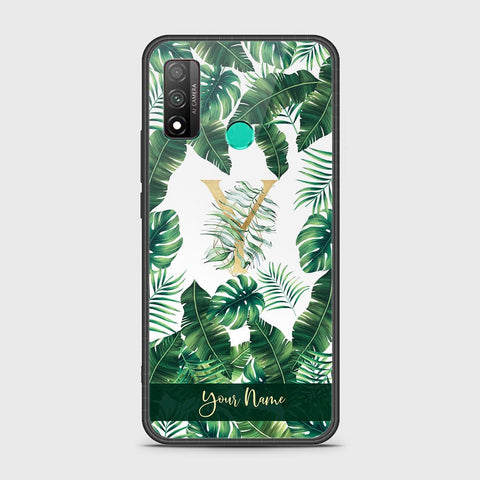 Huawei P smart 2020 Cover - Personalized Alphabet Series - HQ Ultra Shine Premium Infinity Glass Soft Silicon Borders Case