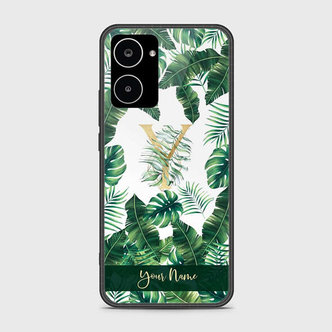 Realme 10 4G Cover- Personalized Alphabet Series - HQ Ultra Shine Premium Infinity Glass Soft Silicon Borders Case