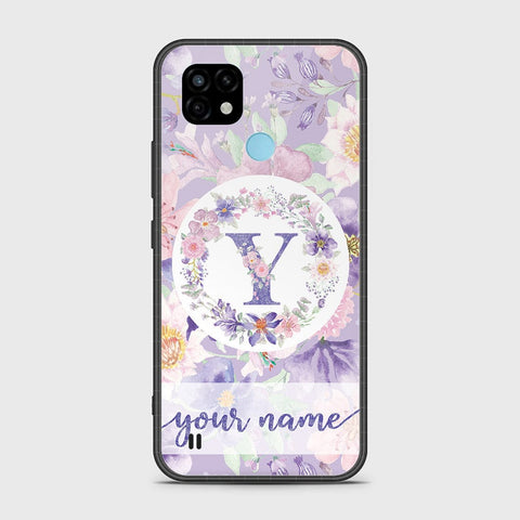 Realme C21 Cover - Personalized Alphabet Series - HQ Premium Shine Durable Shatterproof Case