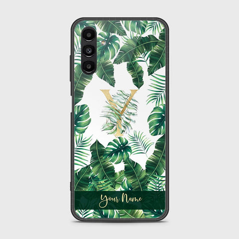 Samsung Galaxy A13 5G Cover- Personalized Alphabet Series - HQ Ultra Shine Premium Infinity Glass Soft Silicon Borders Case