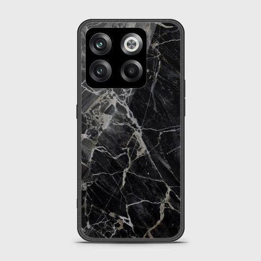 OnePlus Ace Pro Cover- Black Marble Series - HQ Ultra Shine Premium Infinity Glass Soft Silicon Borders Case