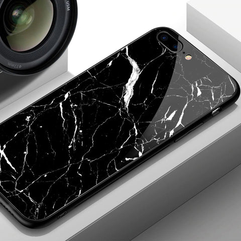 Tecno Spark 7T Cover- Black Marble Series - HQ Premium Shine Durable Shatterproof Case