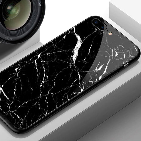 Realme C25 Cover- Black Marble Series - HQ Ultra Shine Premium Infinity Glass Soft Silicon Borders Case