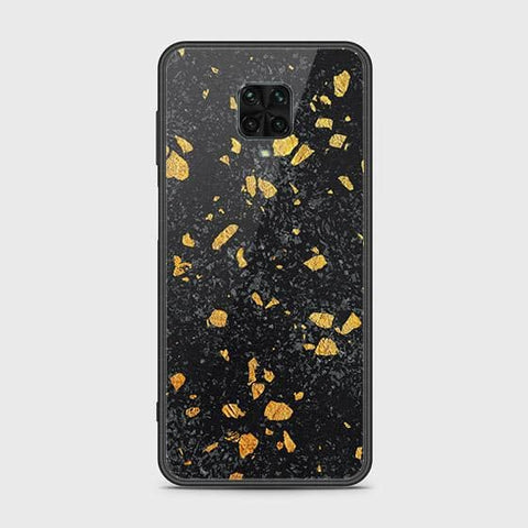 Xiaomi Poco M2 Pro Cover - Black Marble Series - HQ Ultra Shine Premium Infinity Glass Soft Silicon Borders Case