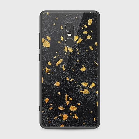 Xiaomi Redmi Note 4 / 4X Cover - Black Marble Series - HQ Ultra Shine Premium Infinity Glass Soft Silicon Borders Case