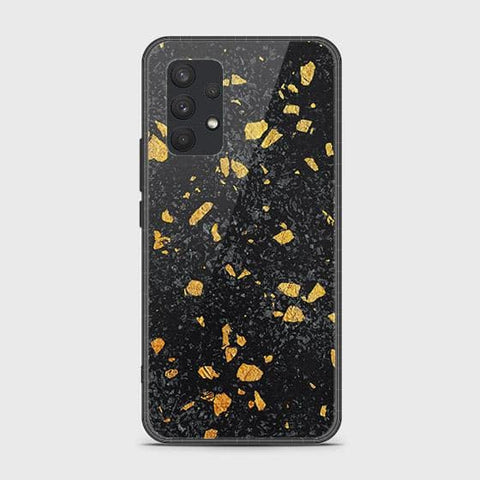 Samsung Galaxy A32 4G Cover - Black Marble Series - HQ Ultra Shine Premium Infinity Glass Soft Silicon Borders Case SuccessActive