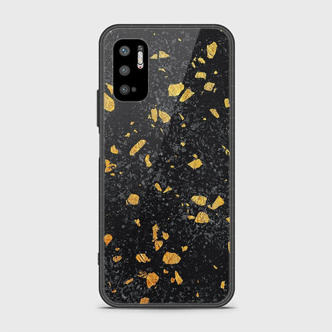 Xiaomi Redmi Note 10 5G Cover - Black Marble Series - HQ Ultra Shine Premium Infinity Glass Soft Silicon Borders Case