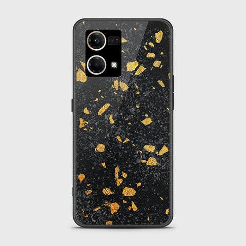 Oppo F21 Pro 4G Cover - Black Marble Series - HQ Ultra Shine Premium Infinity Glass Soft Silicon Borders Case SuccessActive