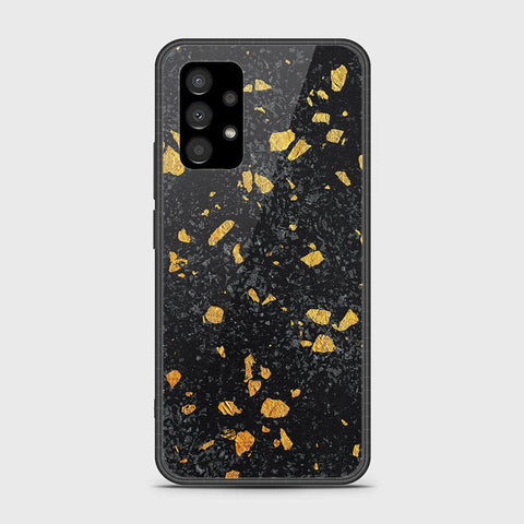 Samsung Galaxy A33 5G Cover- Black Marble Series - HQ Ultra Shine Premium Infinity Glass Soft Silicon Borders Case