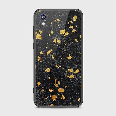 Huawei Y5 2019 Cover - Black Marble Series - HQ Ultra Shine Premium Infinity Glass Soft Silicon Borders Case