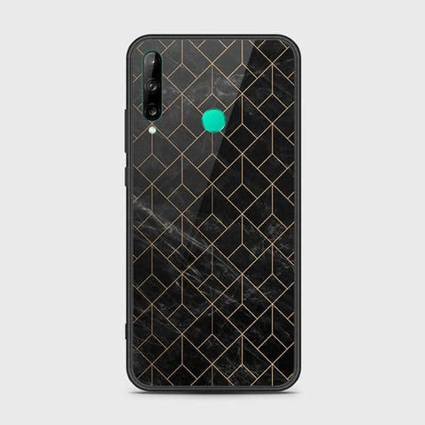 Honor 9C Cover - Black Marble Series - HQ Ultra Shine Premium Infinity Glass Soft Silicon Borders Case