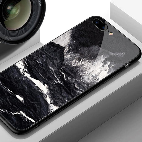 Oppo A52 Cover - Black Marble Series - HQ Ultra Shine Premium Infinity Glass Soft Silicon Borders Case