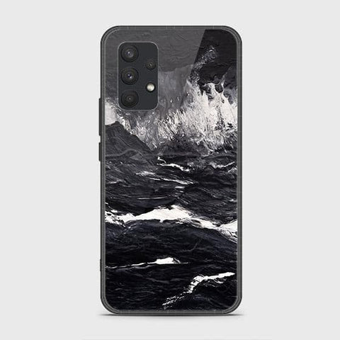 Samsung Galaxy A32 4G Cover - Black Marble Series - HQ Ultra Shine Premium Infinity Glass Soft Silicon Borders Case SuccessActive