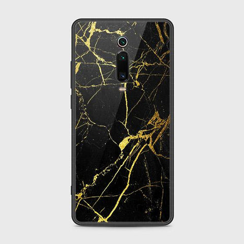 Xiaomi Redmi K20 Pro Cover - Black Marble Series - HQ Ultra Shine Premium Infinity Glass Soft Silicon Borders Case