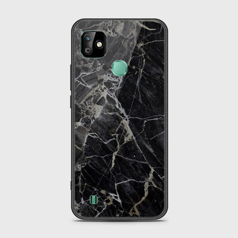 Infinix Smart HD 2021 Cover- Black Marble Series - HQ Premium Shine Durable Shatterproof Case