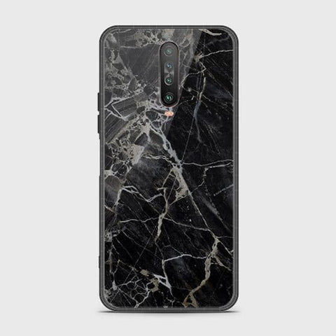 Xiaomi Poco X2 Cover - Black Marble Series - HQ Ultra Shine Premium Infinity Glass Soft Silicon Borders Case