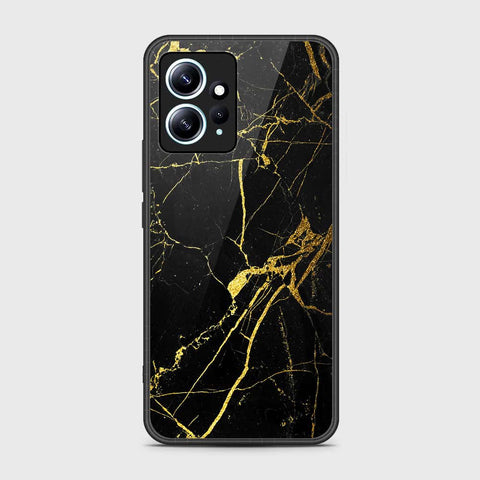 Xiaomi Redmi Note 12 4G Cover- Black Marble Series - HQ Ultra Shine Premium Infinity Glass Soft Silicon Borders Case