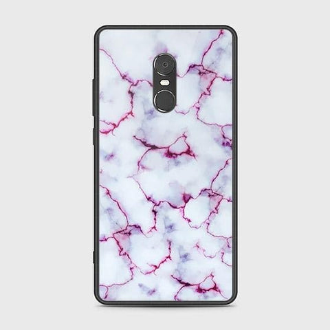 Xiaomi Redmi Note 4 / 4X Cover - White Marble Series - HQ Ultra Shine Premium Infinity Glass Soft Silicon Borders Case