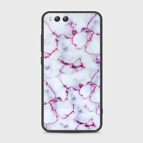 Xiaomi Mi 6 Cover - White Marble Series - HQ Ultra Shine Premium Infinity Glass Soft Silicon Borders Case