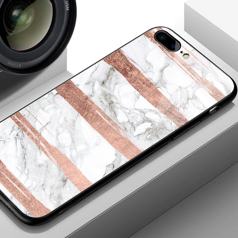 Realme Narzo 50i Cover- White Marble Series - HQ Ultra Shine Premium Infinity Glass Soft Silicon Borders Case