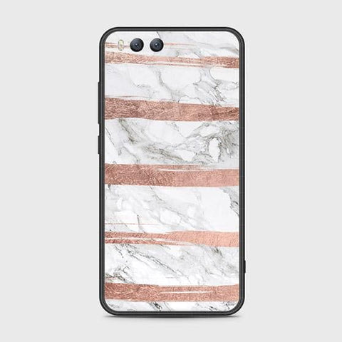 Xiaomi Mi 6 Cover - White Marble Series - HQ Ultra Shine Premium Infinity Glass Soft Silicon Borders Case