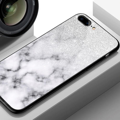 Samsung Galaxy M31 Cover - White Marble Series - HQ Ultra Shine Premium Infinity Glass Soft Silicon Borders Case