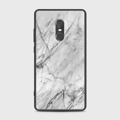 Xiaomi Redmi Note 4 / 4X Cover - White Marble Series - HQ Ultra Shine Premium Infinity Glass Soft Silicon Borders Case