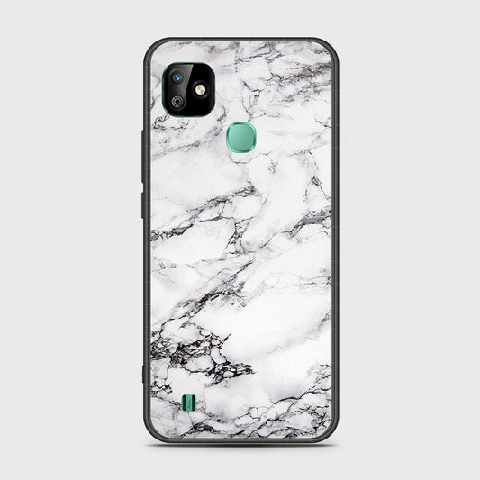 Infinix Smart HD 2021 Cover- White Marble Series - HQ Premium Shine Durable Shatterproof Case