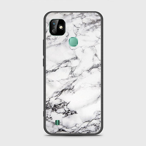 Infinix Smart HD 2021 Cover- White Marble Series - HQ Premium Shine Durable Shatterproof Case
