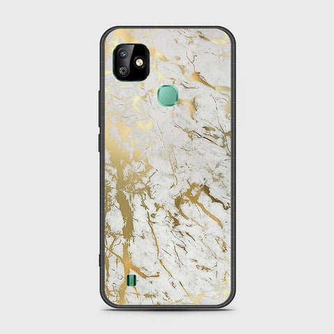 Infinix Smart HD 2021 Cover- White Marble Series - HQ Premium Shine Durable Shatterproof Case