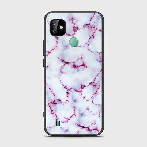 Infinix Smart HD 2021 Cover- White Marble Series - HQ Premium Shine Durable Shatterproof Case