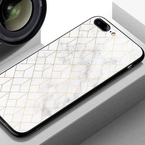 iPhone 13 Pro Cover- White Marble Series 2 - HQ Ultra Shine Premium Infinity Glass Soft Silicon Borders Case