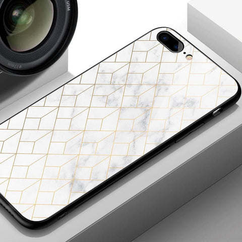 Samsung Galaxy M31 Cover - White Marble Series 2 - HQ Ultra Shine Premium Infinity Glass Soft Silicon Borders Case