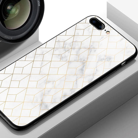 Oppo F11 Cover - White Marble Series 2 - HQ Ultra Shine Premium Infinity Glass Soft Silicon Borders Case