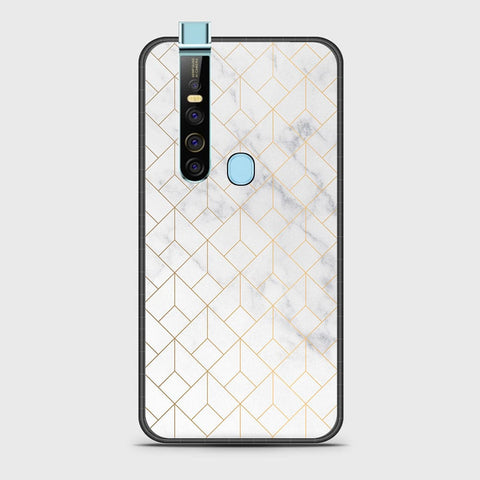 Tecno Camon 15 Pro Cover- White Marble Series 2 - HQ Ultra Shine Premium Infinity Glass Soft Silicon Borders Case