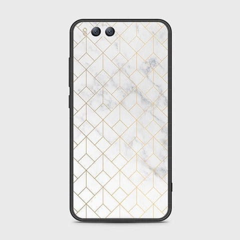 Xiaomi Mi 6 Cover - White Marble Series 2 - HQ Ultra Shine Premium Infinity Glass Soft Silicon Borders Case