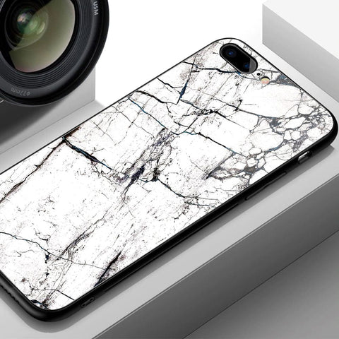 Realme Narzo 50 5G Cover- White Marble Series 2 - HQ Ultra Shine Premium Infinity Glass Soft Silicon Borders Case