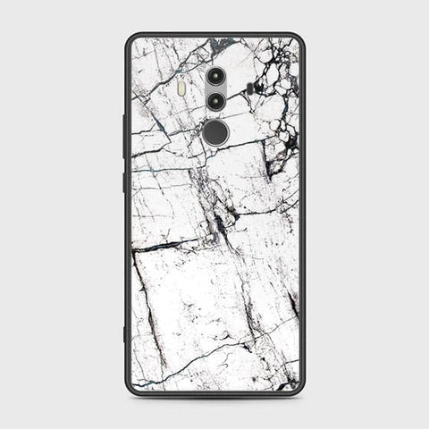 Huawei Mate 10 Pro Cover - White Marble Series 2 - HQ Ultra Shine Premium Infinity Glass Soft Silicon Borders Case