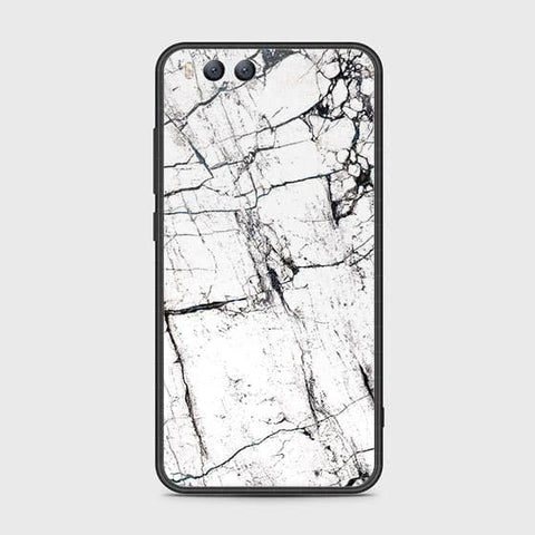 Xiaomi Mi 6 Cover - White Marble Series 2 - HQ Ultra Shine Premium Infinity Glass Soft Silicon Borders Case