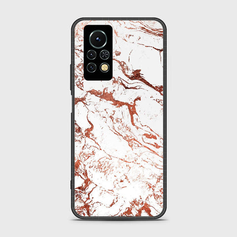 Infinix Note 11s Cover- White Marble Series 2 - HQ Ultra Shine Premium Infinity Glass Soft Silicon Borders Case