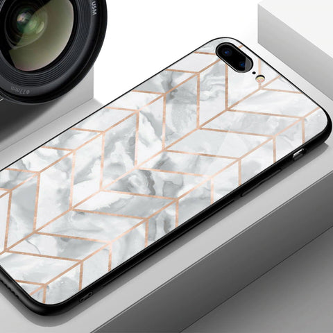 Xiaomi Redmi K40 Pro Cover - White Marble Series 2 - HQ Ultra Shine Premium Infinity Glass Soft Silicon Borders Case
