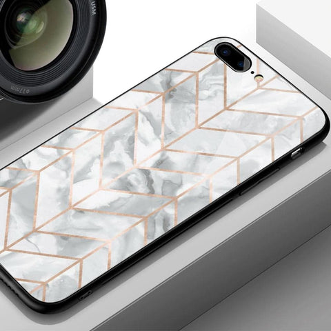 Xiaomi Mi 9T Cover - White Marble Series 2 - HQ Ultra Shine Premium Infinity Glass Soft Silicon Borders Case