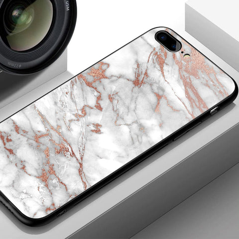 Tecno Spark 5 Cover- White Marble Series 2 - HQ Ultra Shine Premium Infinity Glass Soft Silicon Borders Case