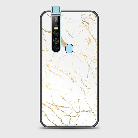 Tecno Camon 15 Pro Cover- White Marble Series 2 - HQ Ultra Shine Premium Infinity Glass Soft Silicon Borders Case