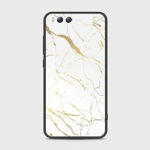 Xiaomi Mi 6 Cover - White Marble Series 2 - HQ Ultra Shine Premium Infinity Glass Soft Silicon Borders Case