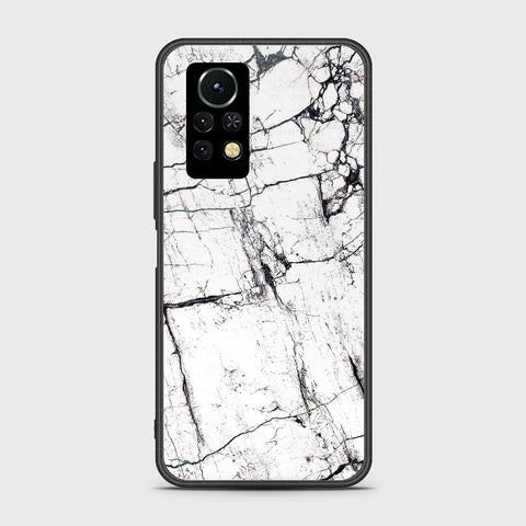 Infinix Note 11 Pro Cover- White Marble Series 2 - HQ Ultra Shine Premium Infinity Glass Soft Silicon Borders Case