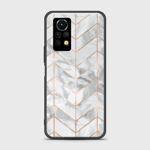 Infinix Note 11 Pro Cover- White Marble Series 2 - HQ Ultra Shine Premium Infinity Glass Soft Silicon Borders Case