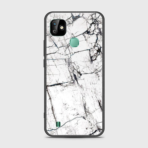 Infinix Smart HD 2021 Cover- White Marble Series 2 - HQ Premium Shine Durable Shatterproof Case