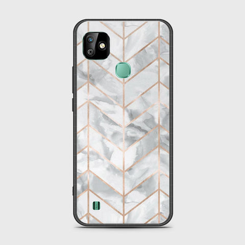 Infinix Smart HD 2021 Cover- White Marble Series 2 - HQ Premium Shine Durable Shatterproof Case